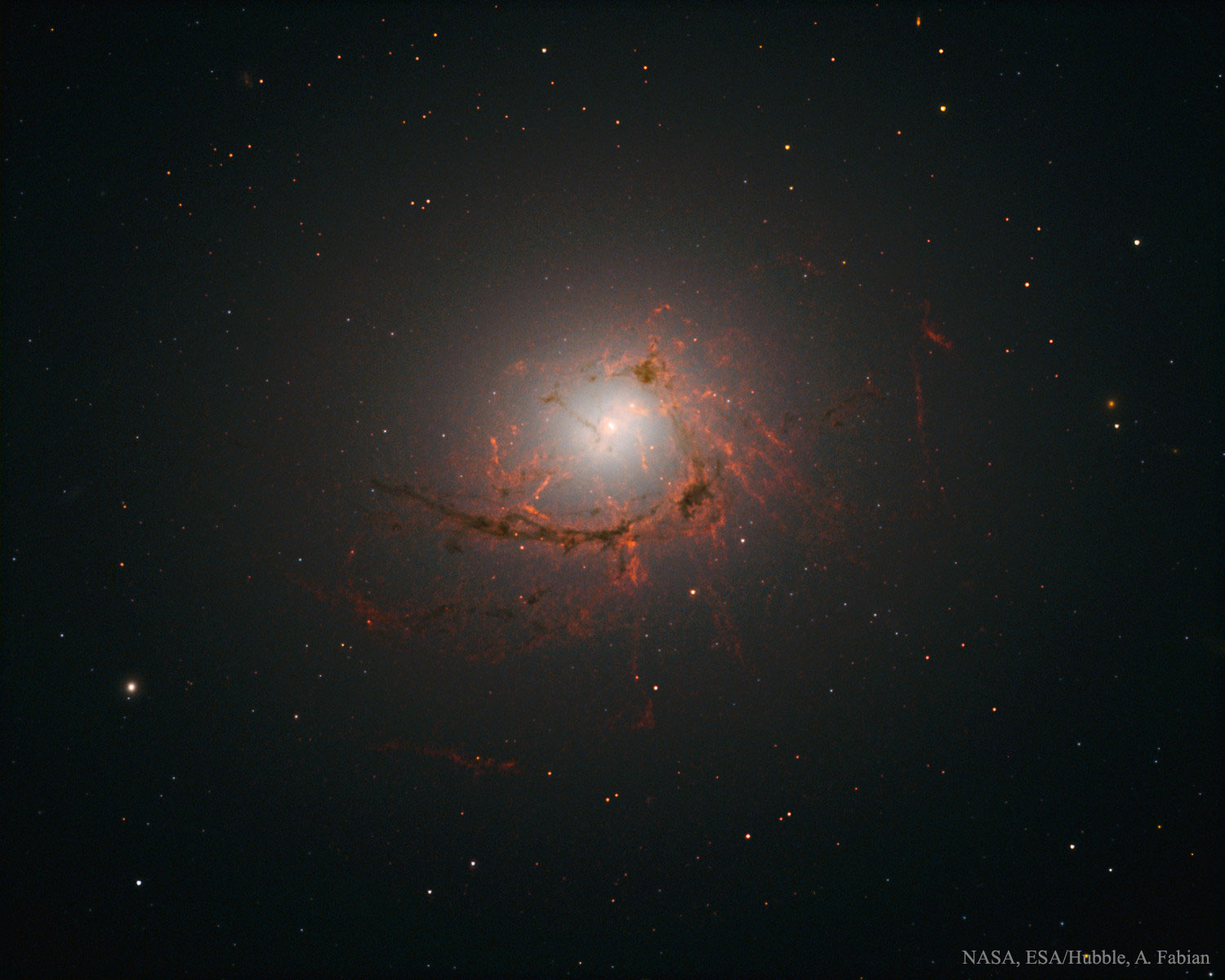 NGC 4696: Filaments around a Black Hole