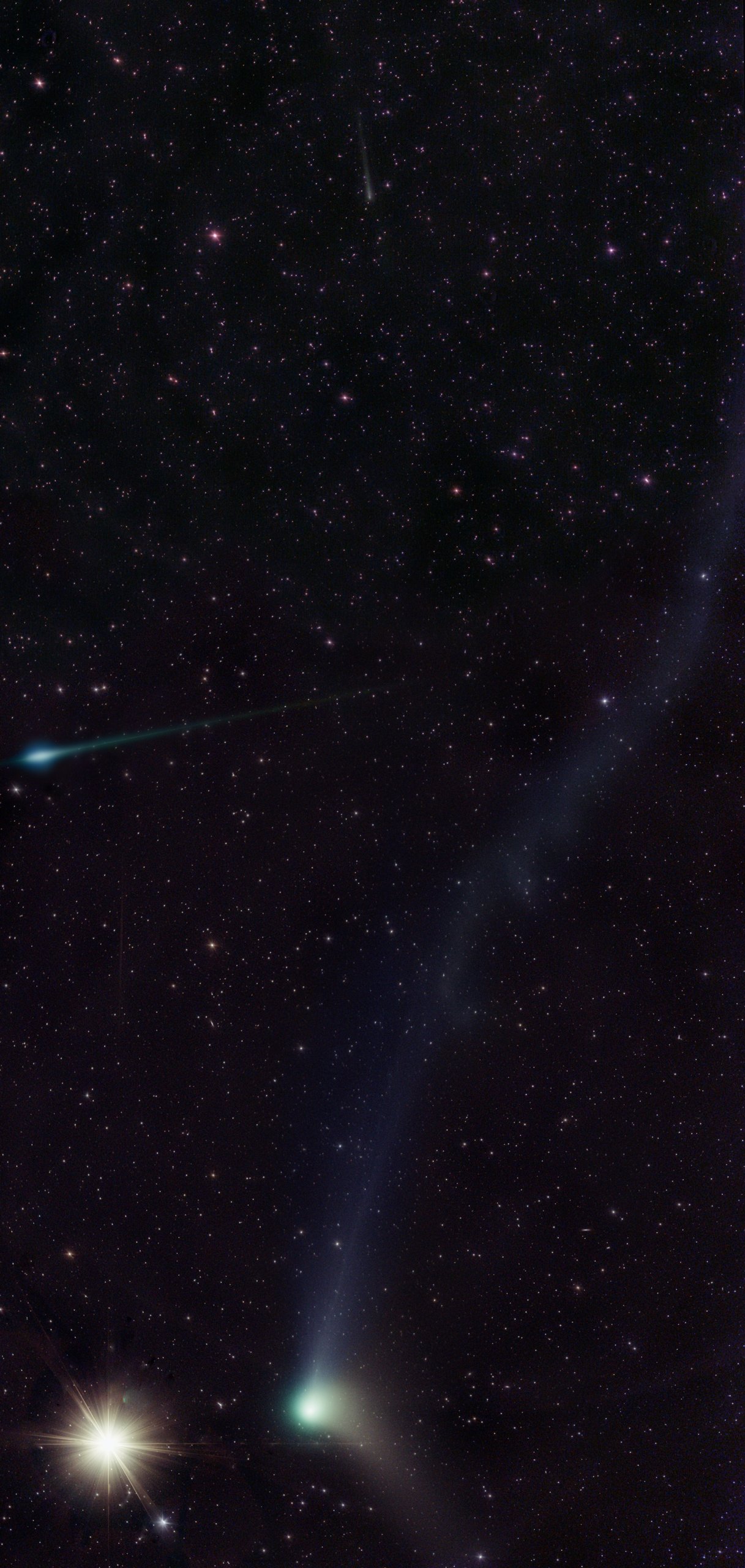 Comets and Bright Star