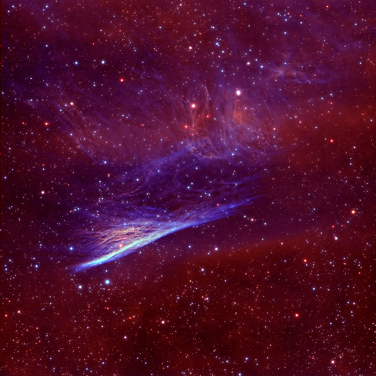 NGC 2736: The Pencil Nebula