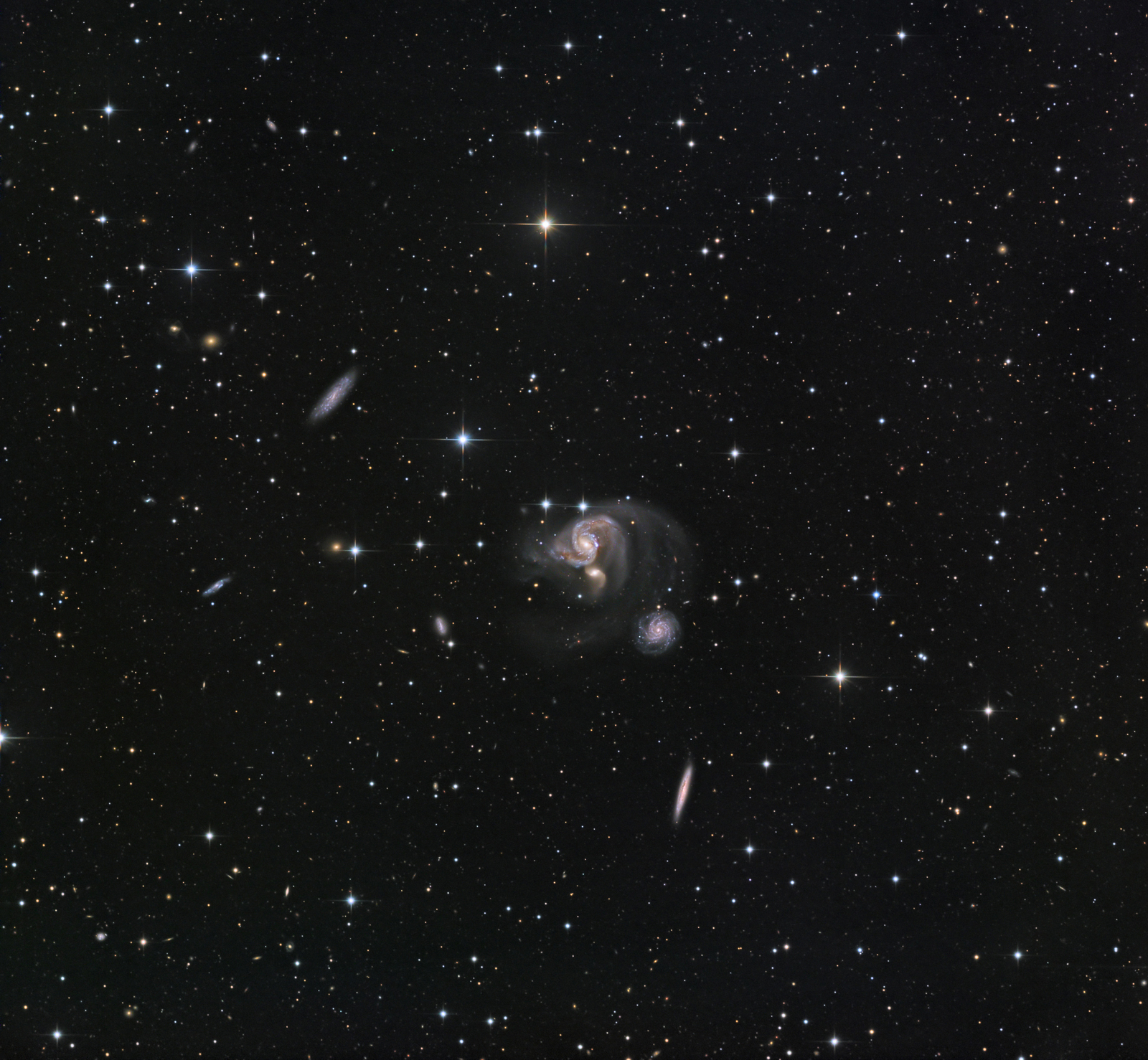 Hickson 91 in Piscis Austrinus