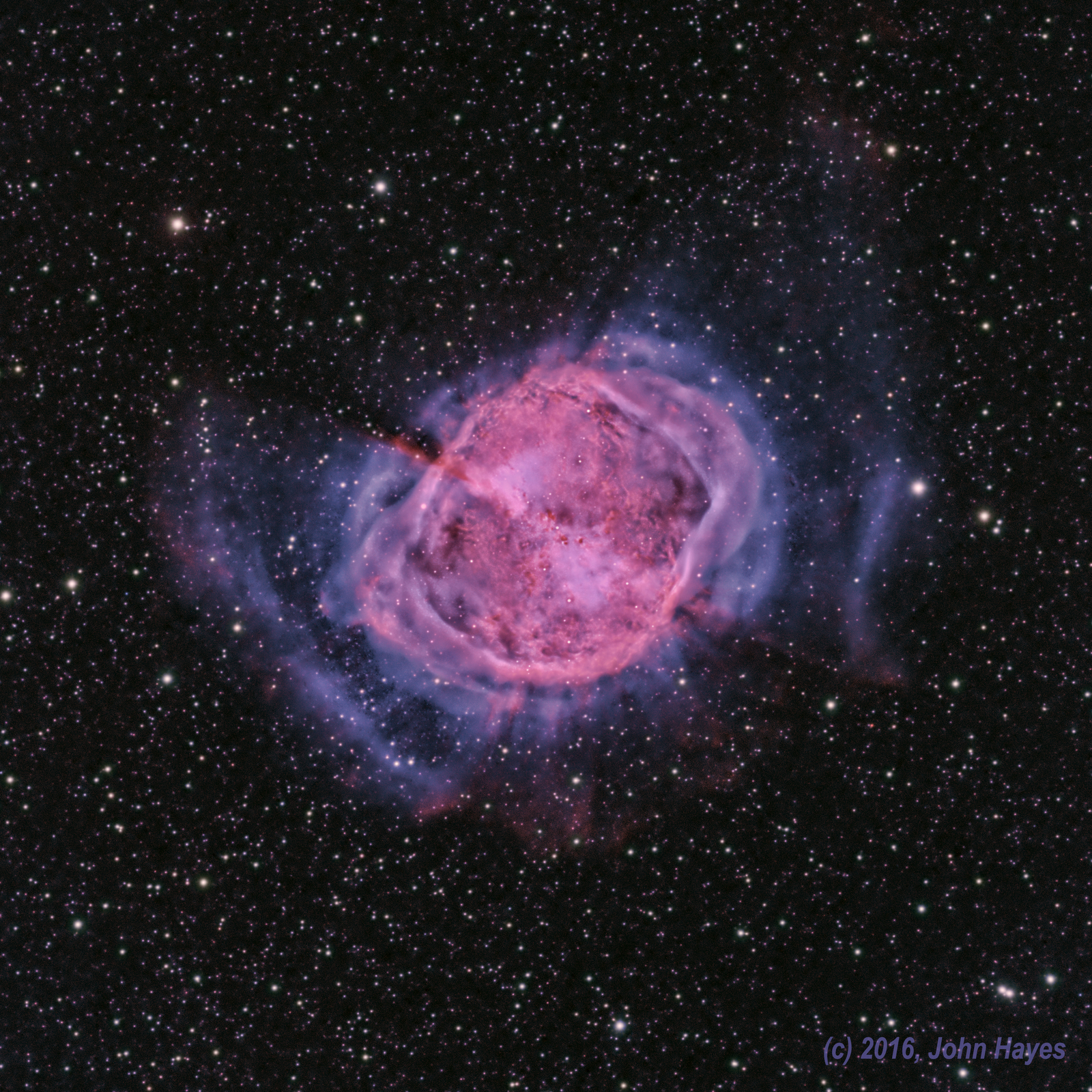 M27: The Dumbbell Nebula