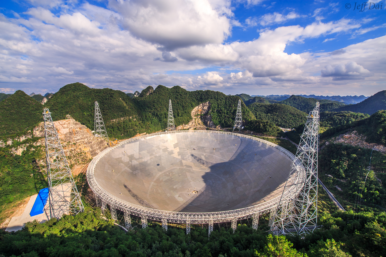 Five Hundred Meter Aperture Spherical Telescope