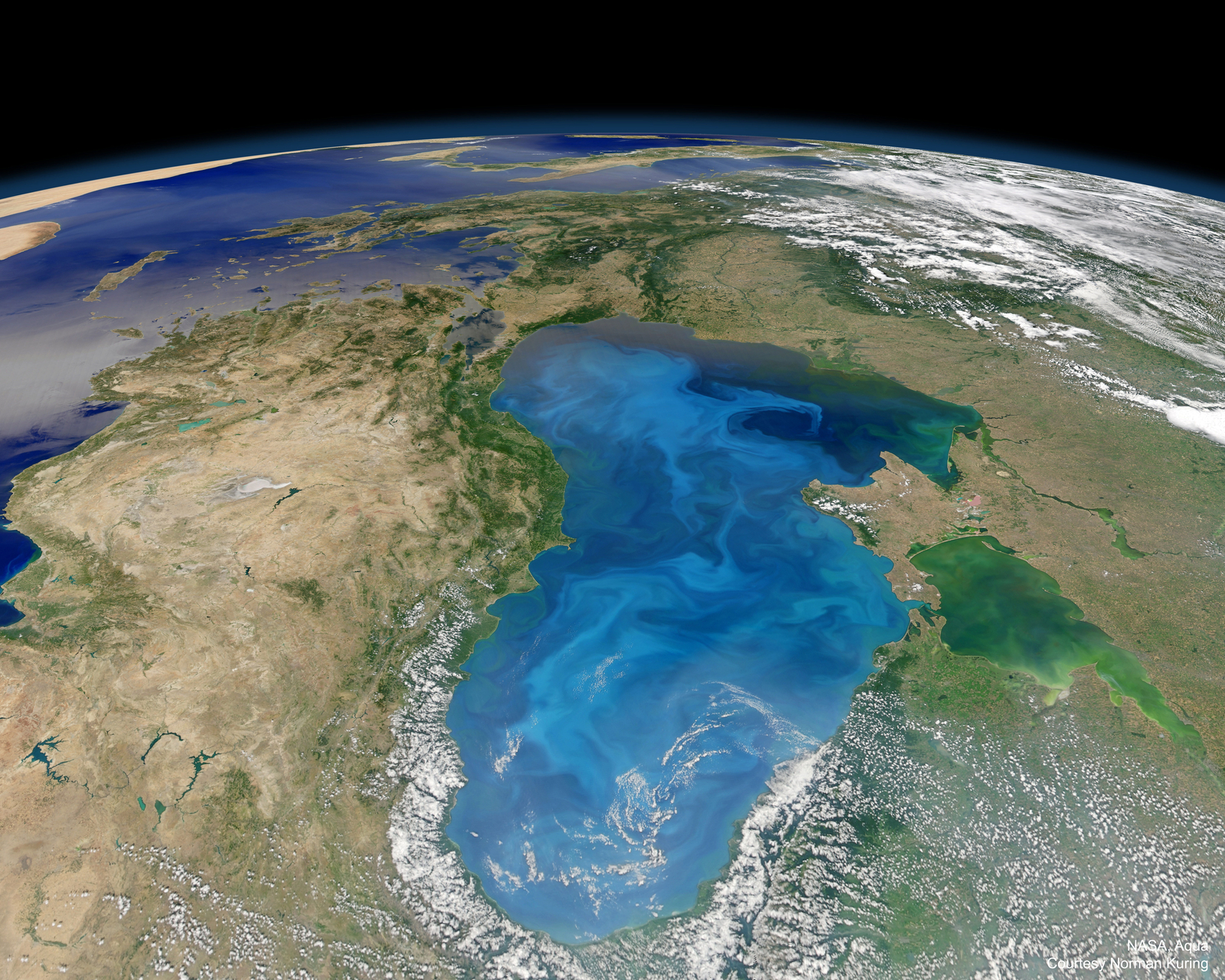 A White Battle in the Black Sea