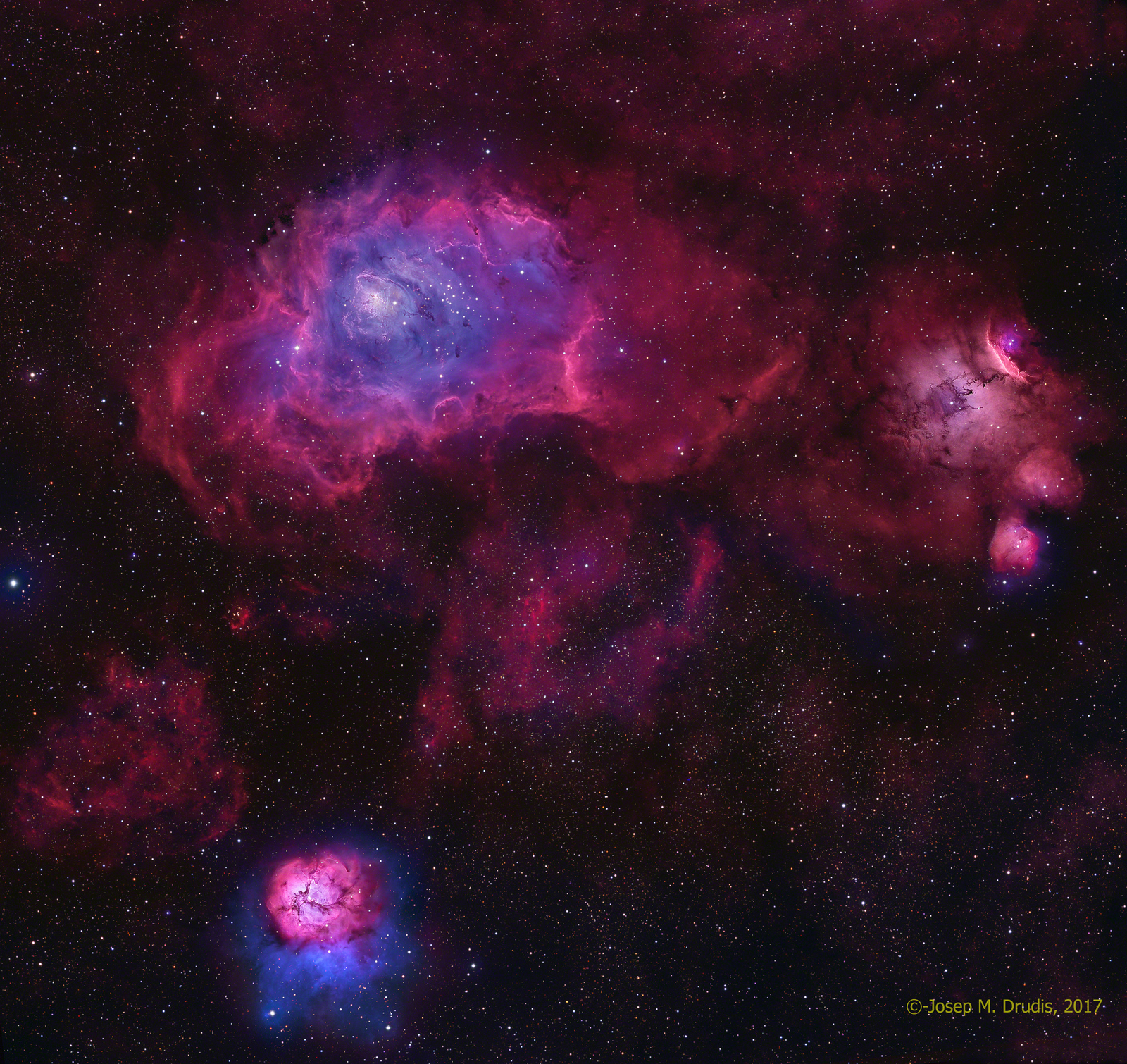 A Sagittarius Triplet