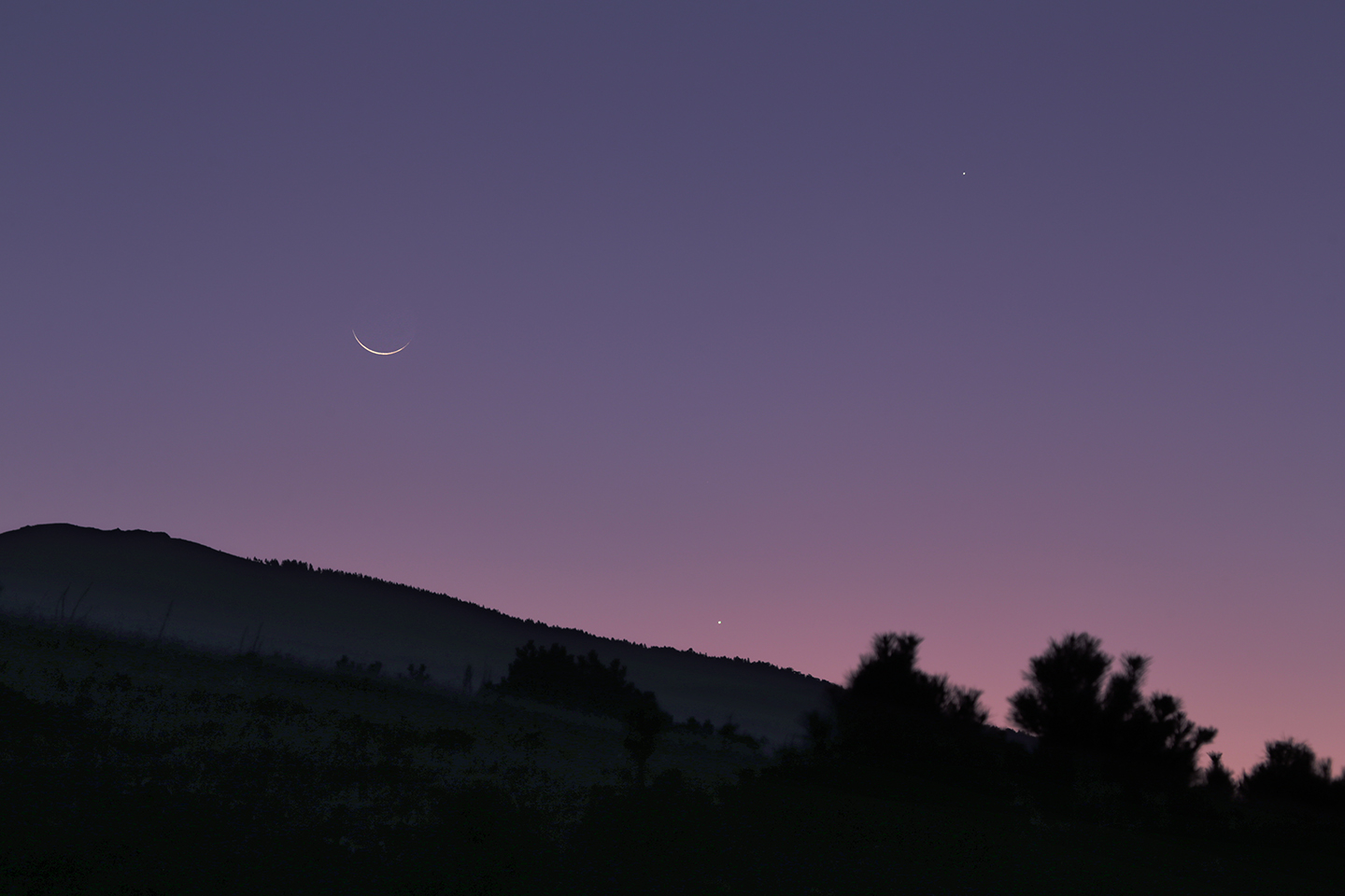 Friday, the Moon Smiled