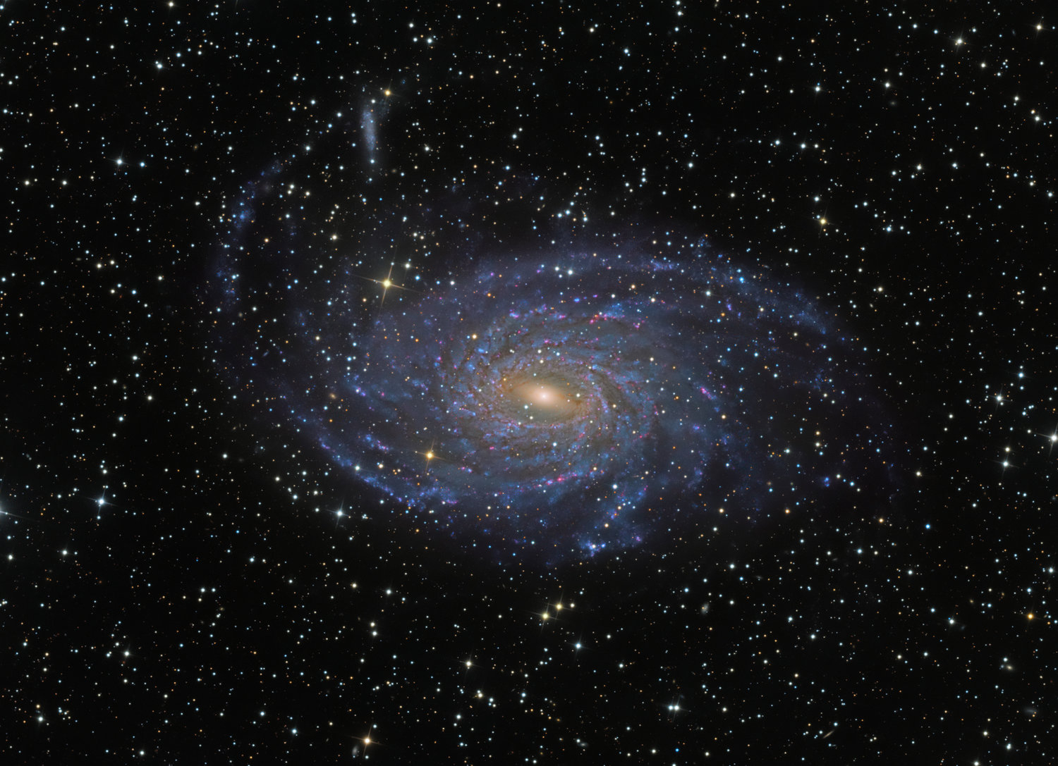 Spiral Galaxy NGC 6744