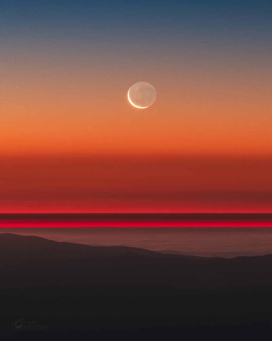 Old Moon in the New Moon's Arms