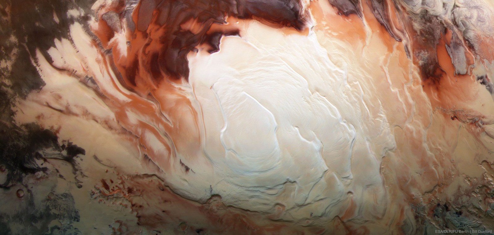 Layers of the South Pole of Mars