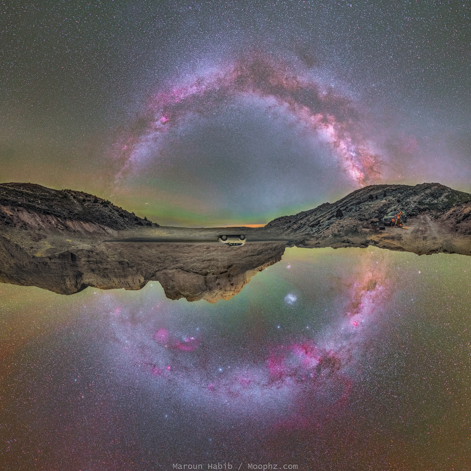 The Complete Galactic Plane: Up and Down
