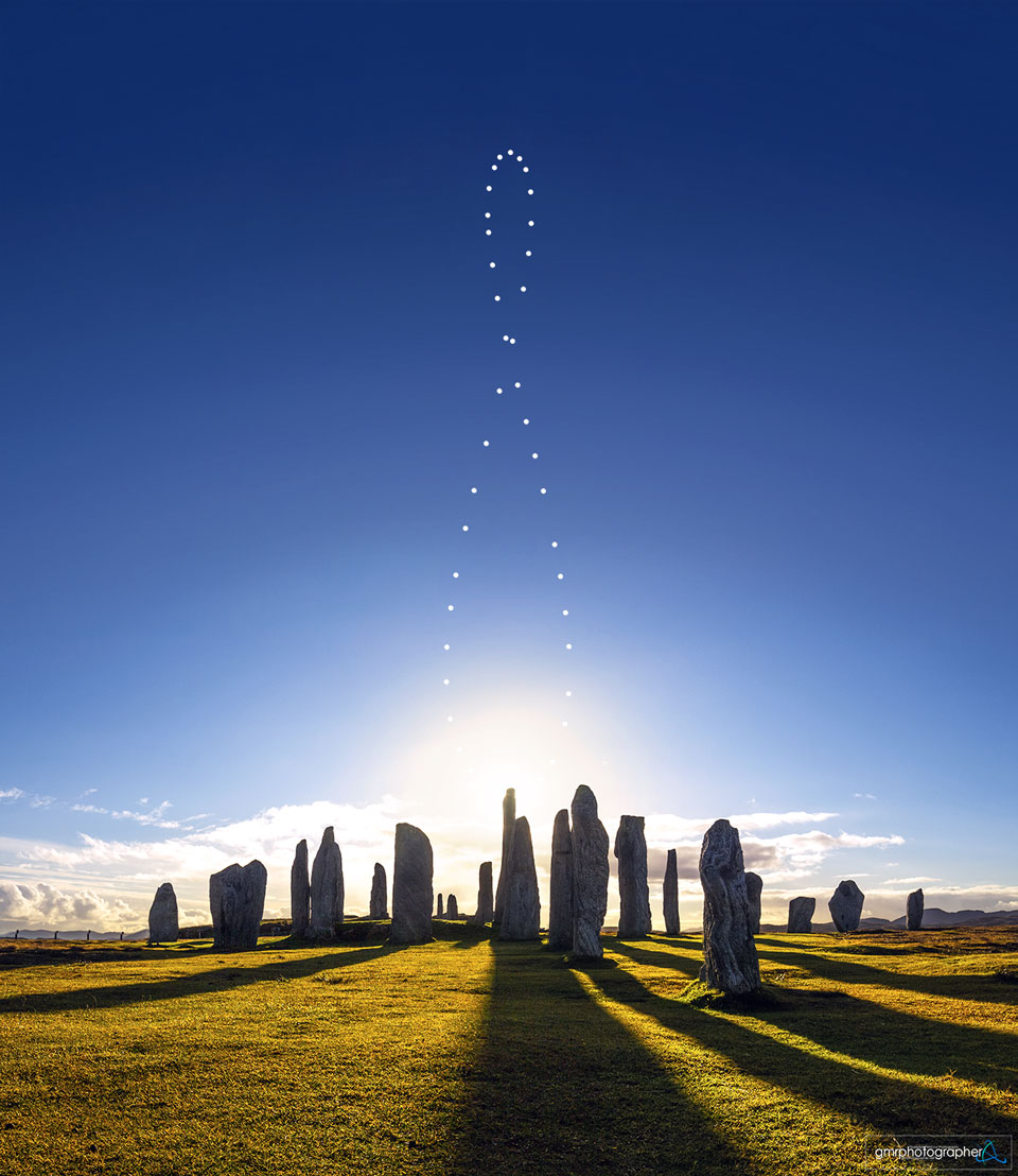 Equinox: Analemma over the Callanish Stones