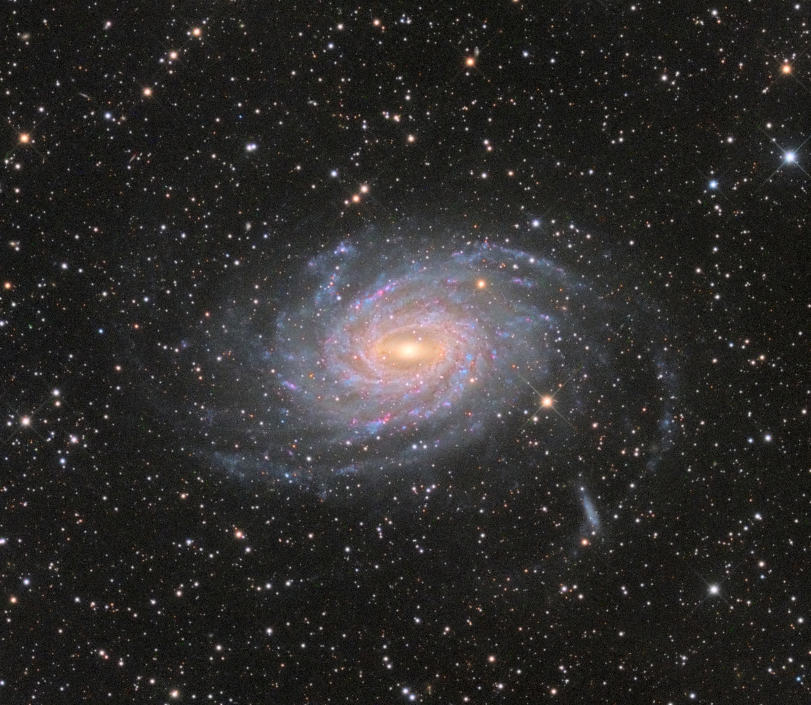 Spiral Galaxy NGC 6744