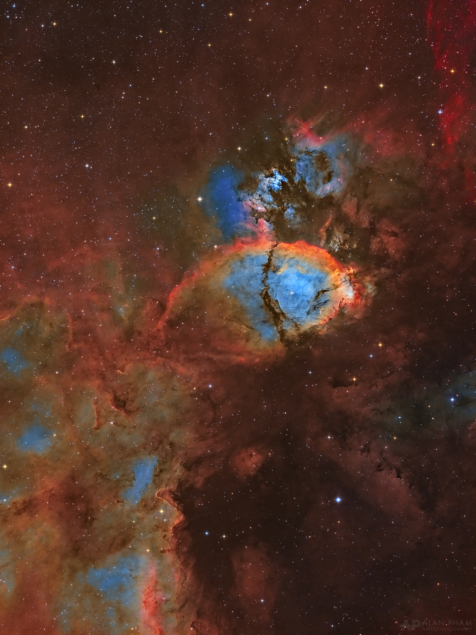 IC 1795: The Fishhead Nebula