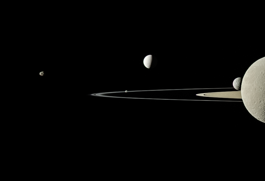 Moons of Saturn