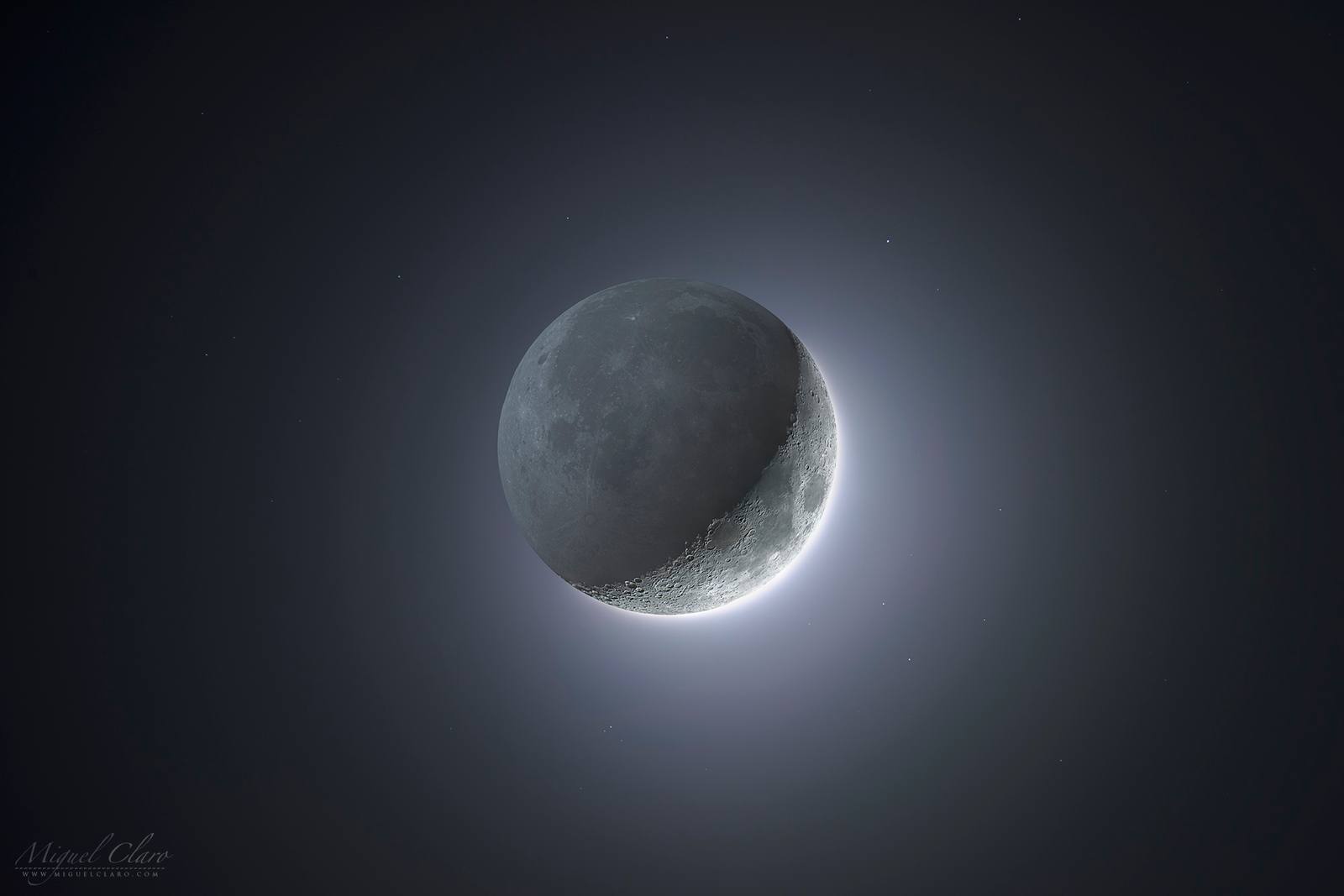 Crescent Moon HDR
