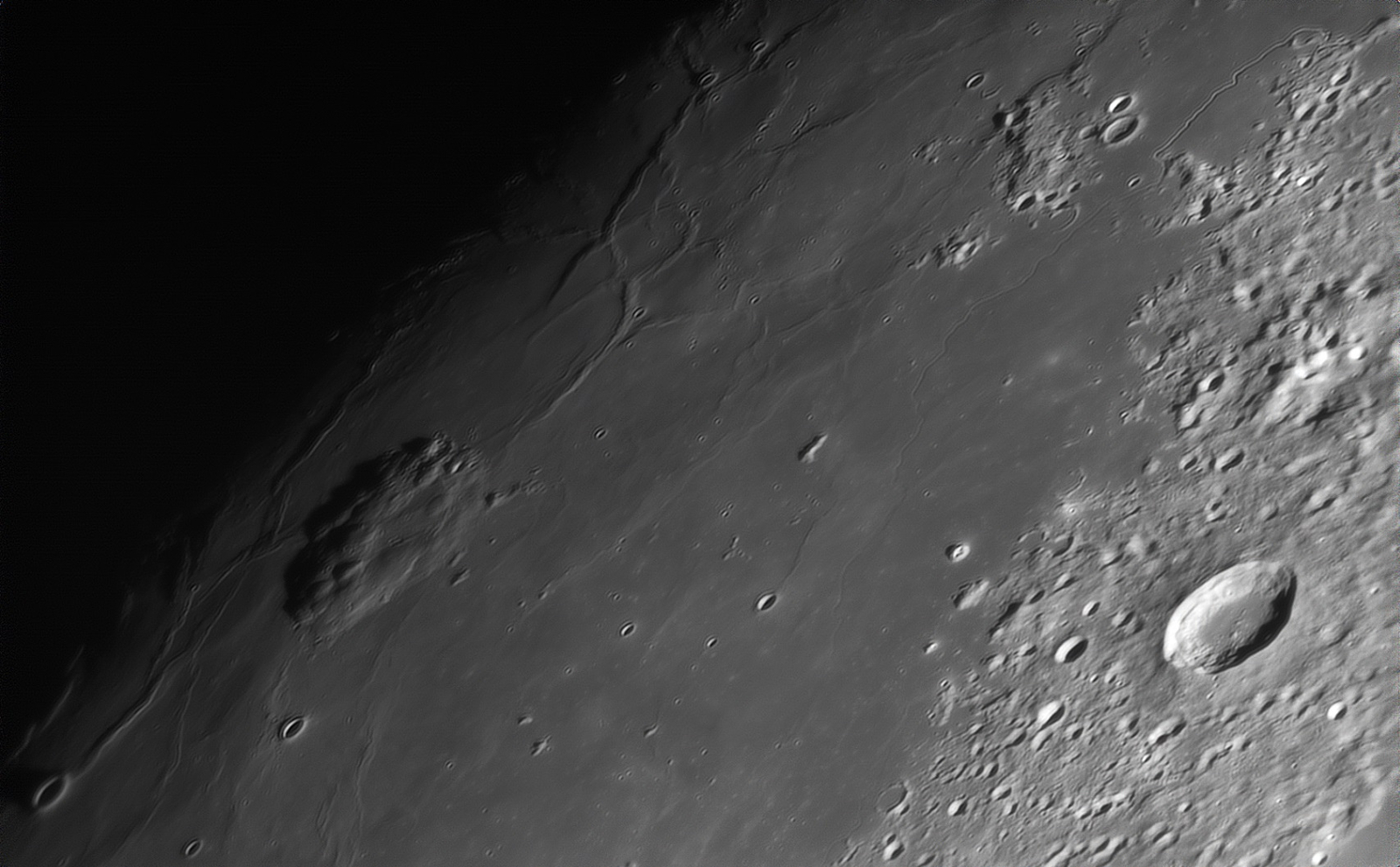Mons Rumker in the Ocean of Storms