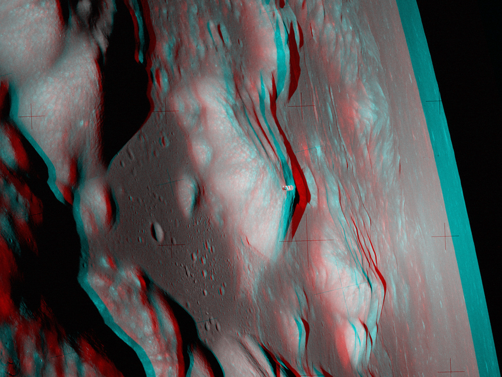 Apollo 17: A Stereo View from Lunar Orbit