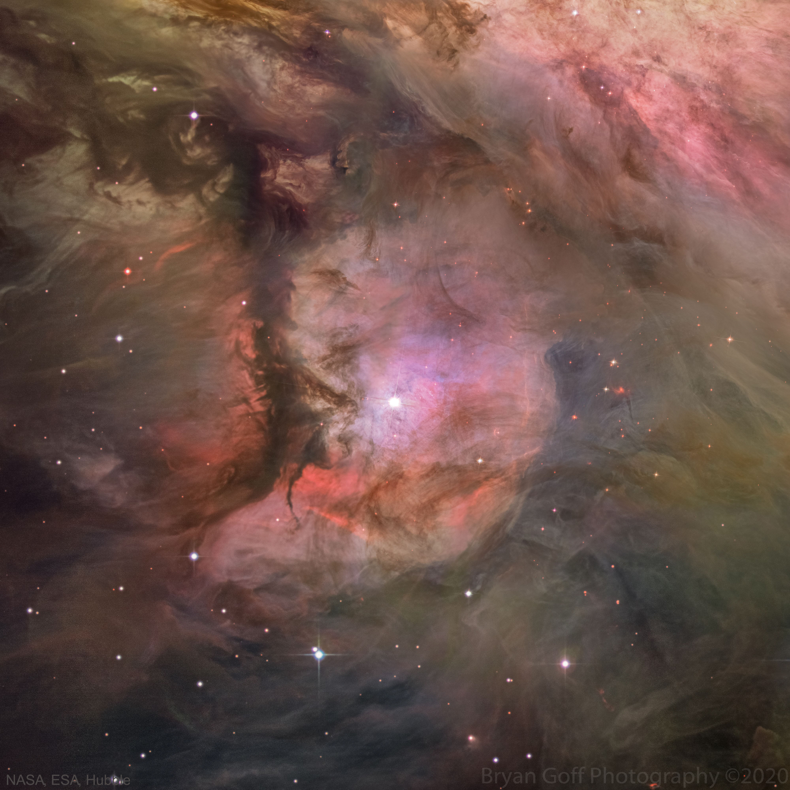 M43: Dust, Gas, and Stars in the Orion Nebula