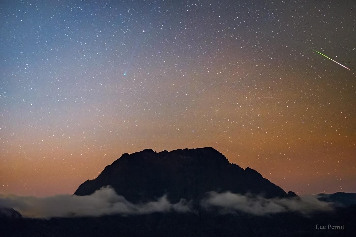Comet Halley vs Comet SWAN