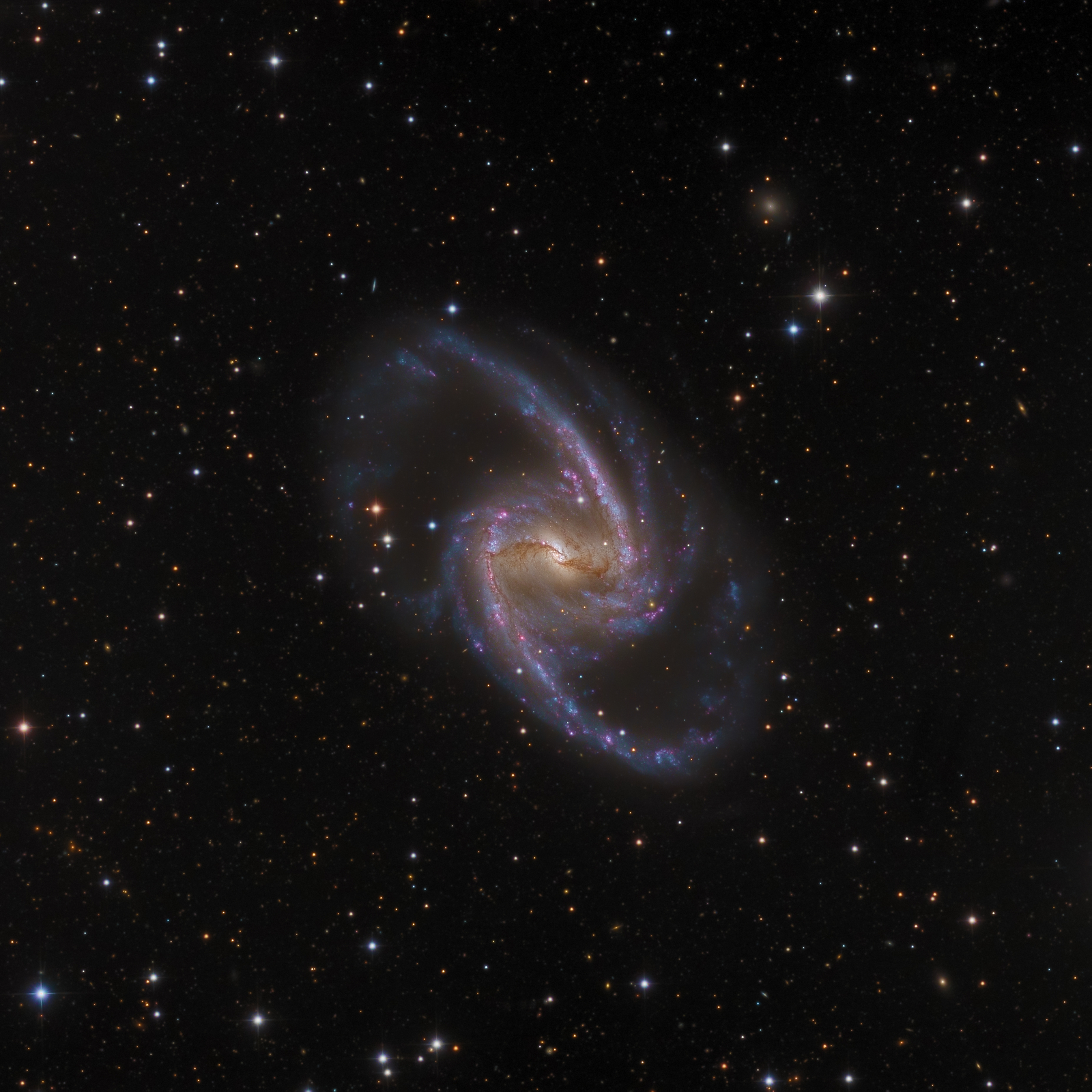 NGC 1365: Majestic Island Universe