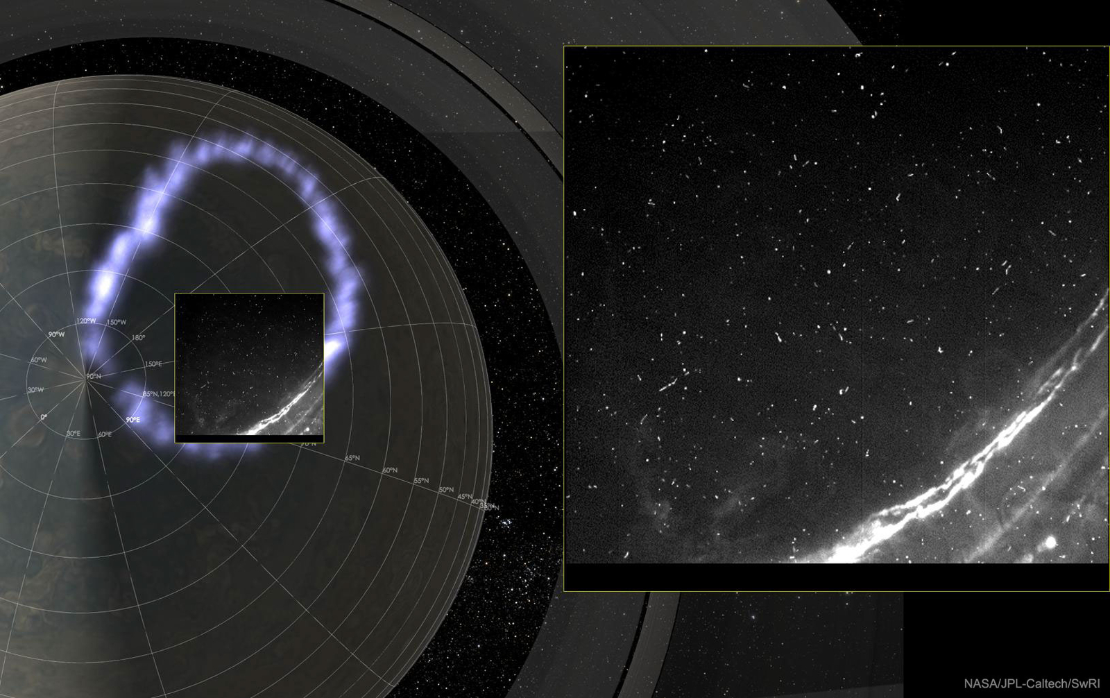 Aurorae and Lightning on Jupiter