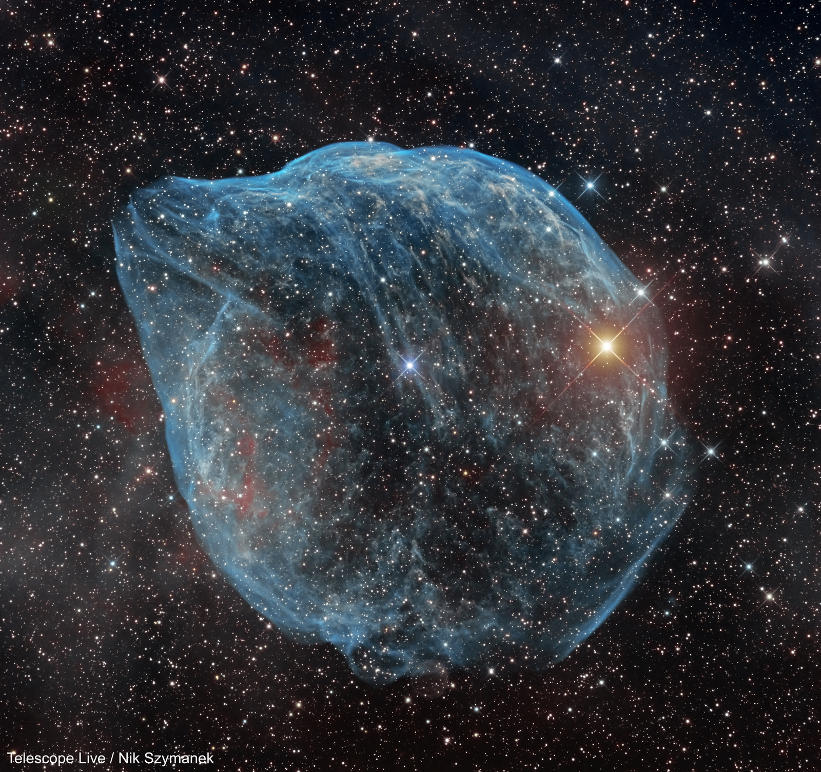 SH2-308: The Dolphin-head Nebula