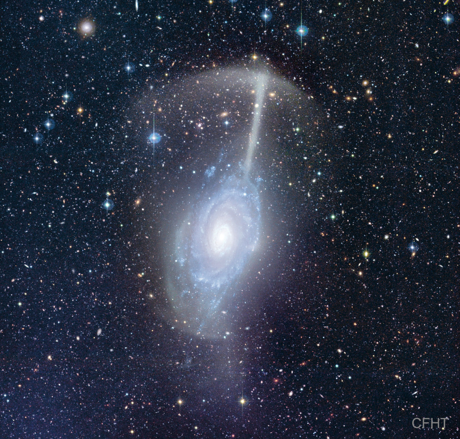 NGC 4651: The Umbrella Galaxy