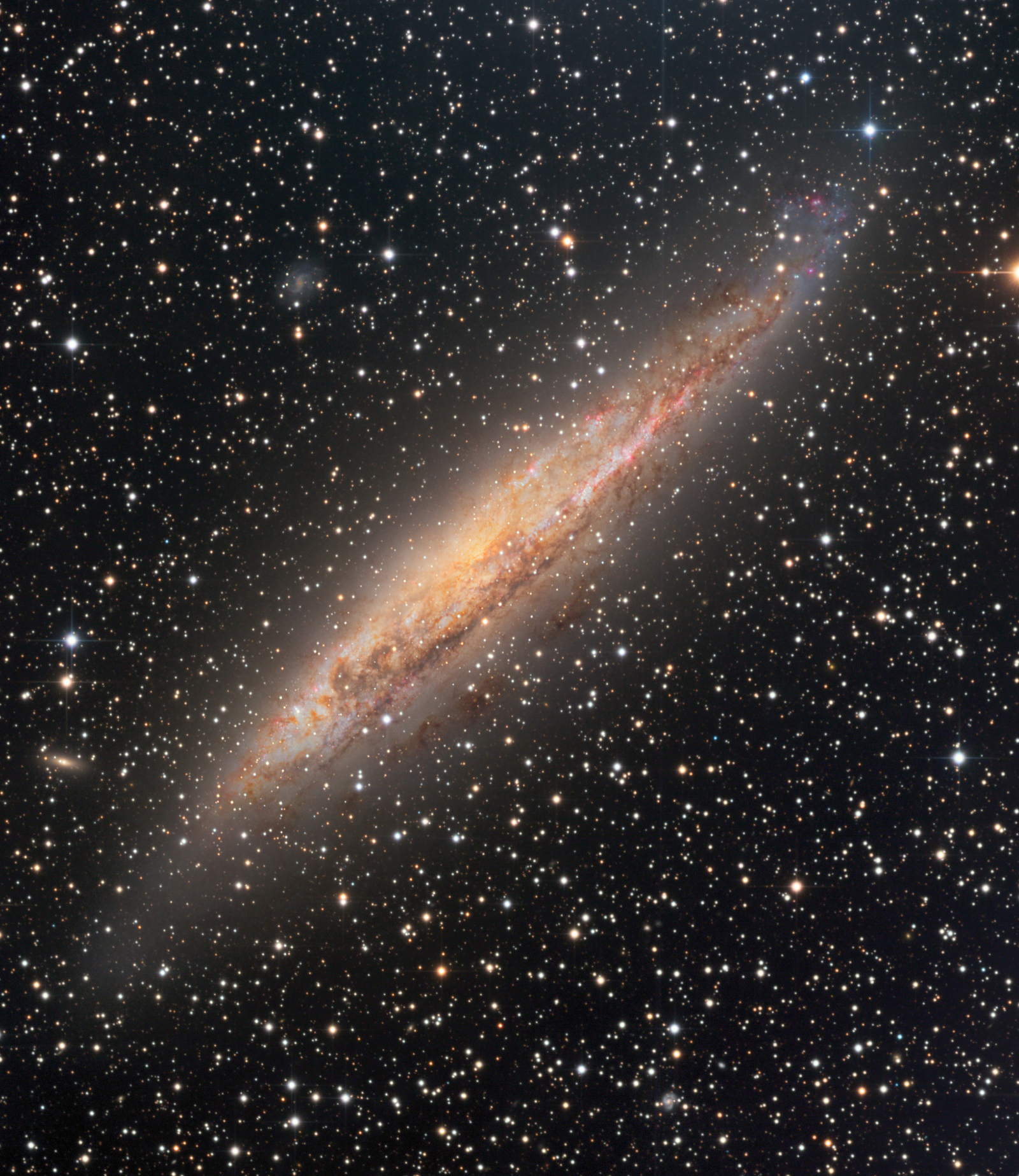 Nearby Spiral Galaxy NGC 4945