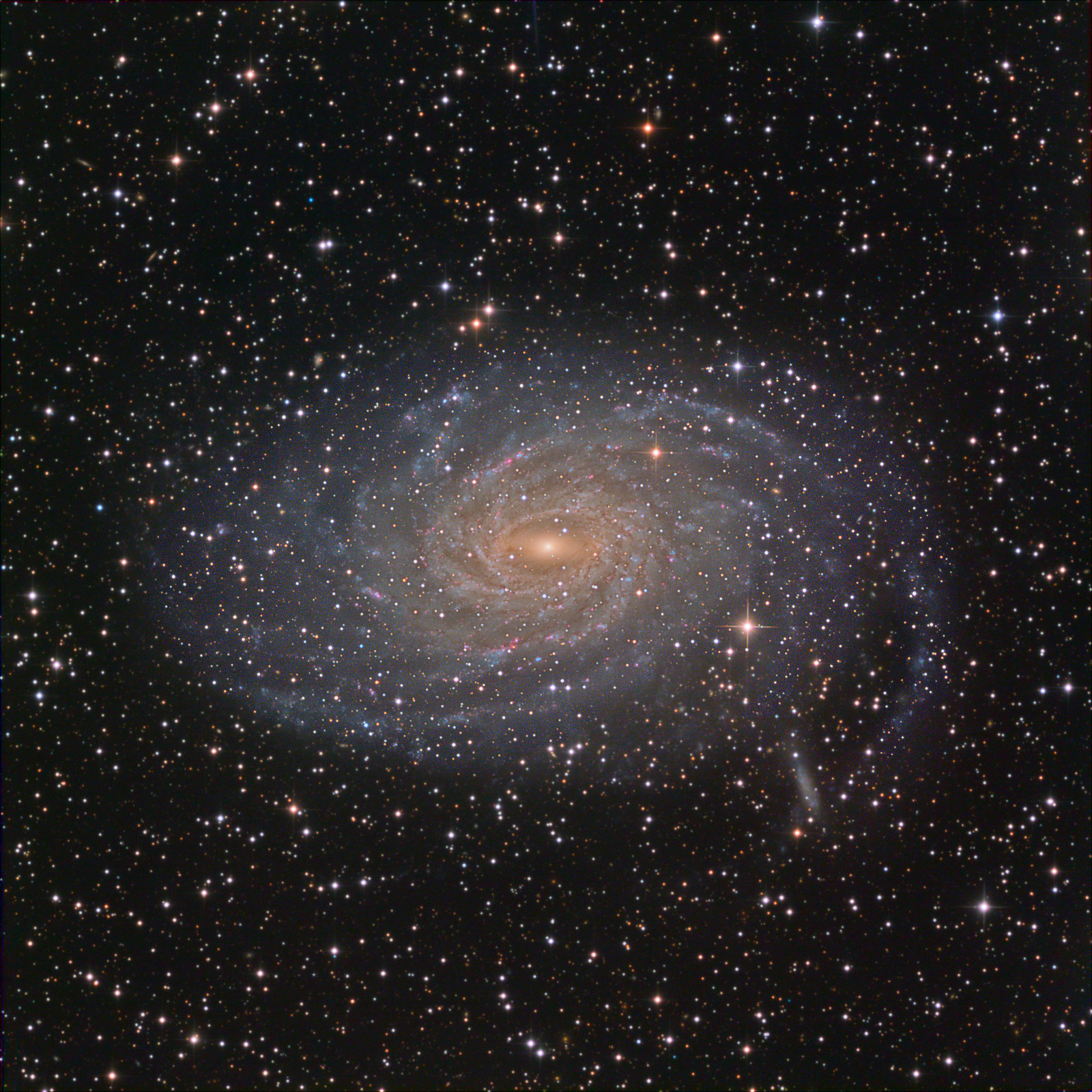 Spiral Galaxy NGC 6744