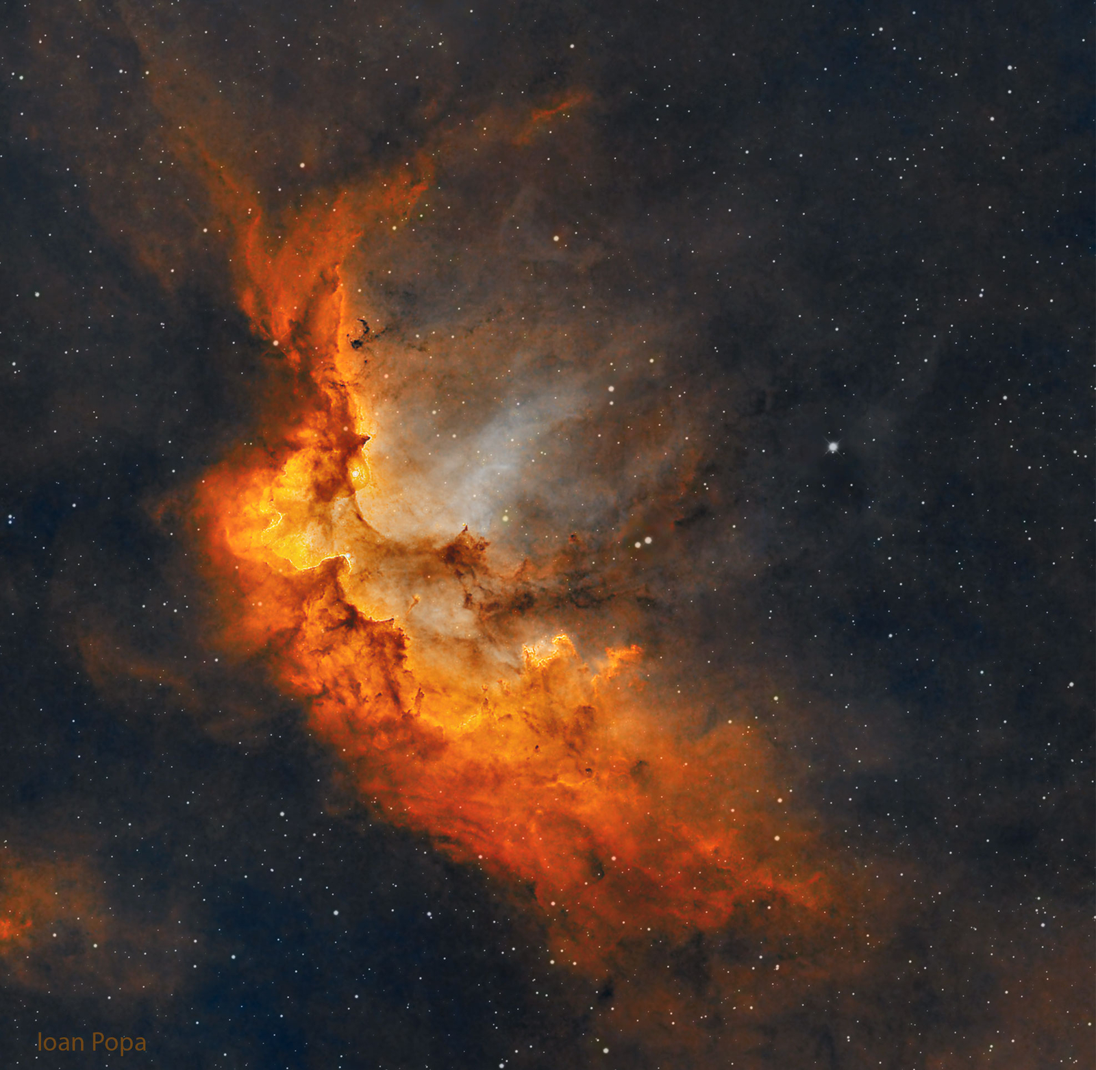 NGC 7380: The Wizard Nebula