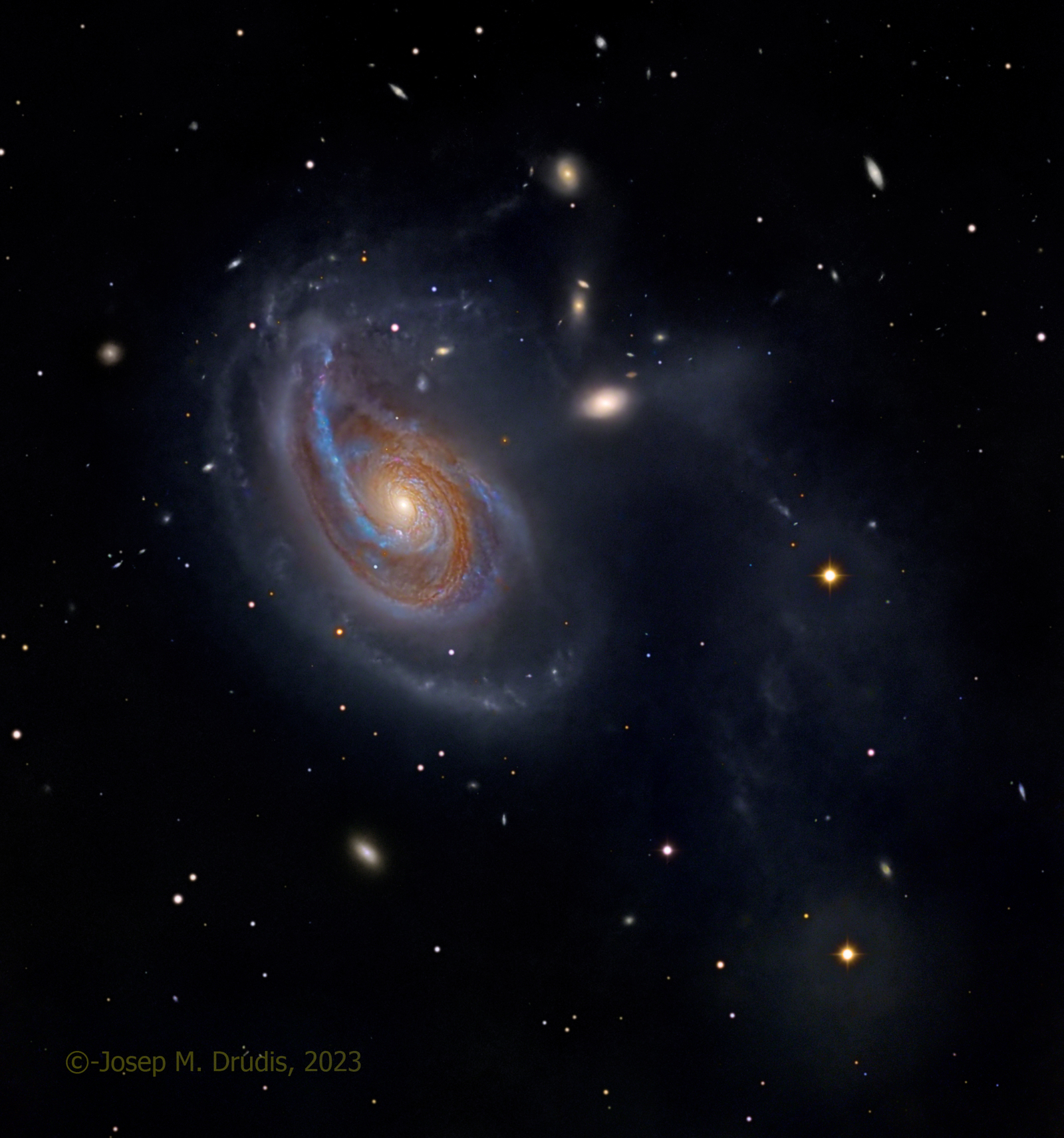 Arp 78: Peculiar Galaxy in Aries
