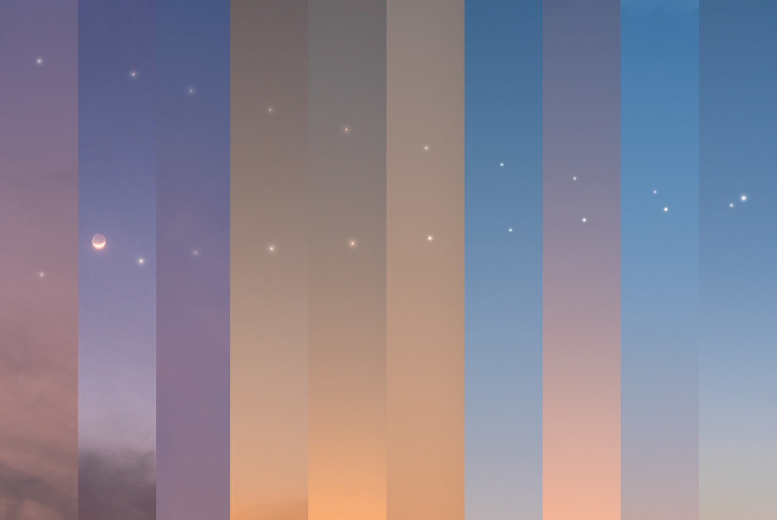 10 Days of Venus and Jupiter
