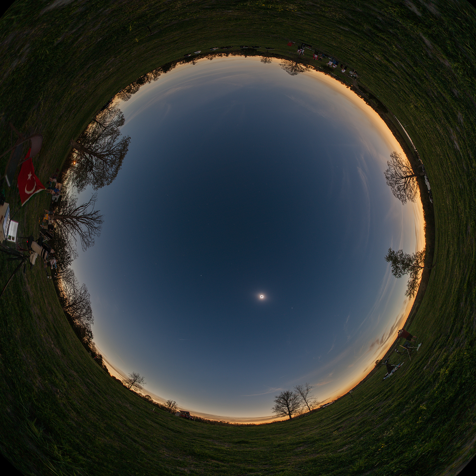 All Sky Moon Shadow