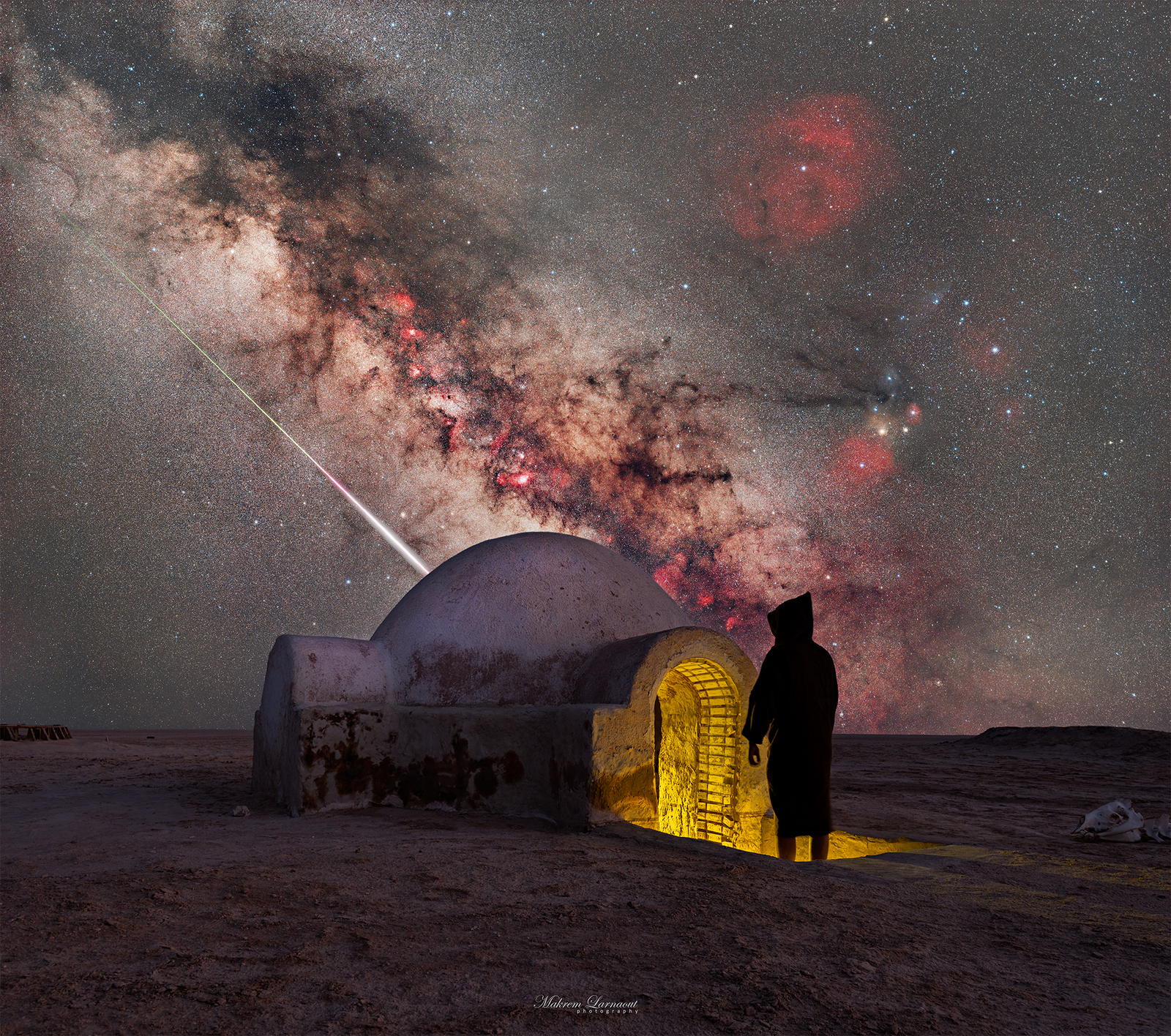 Milky Way Over Tunisia
