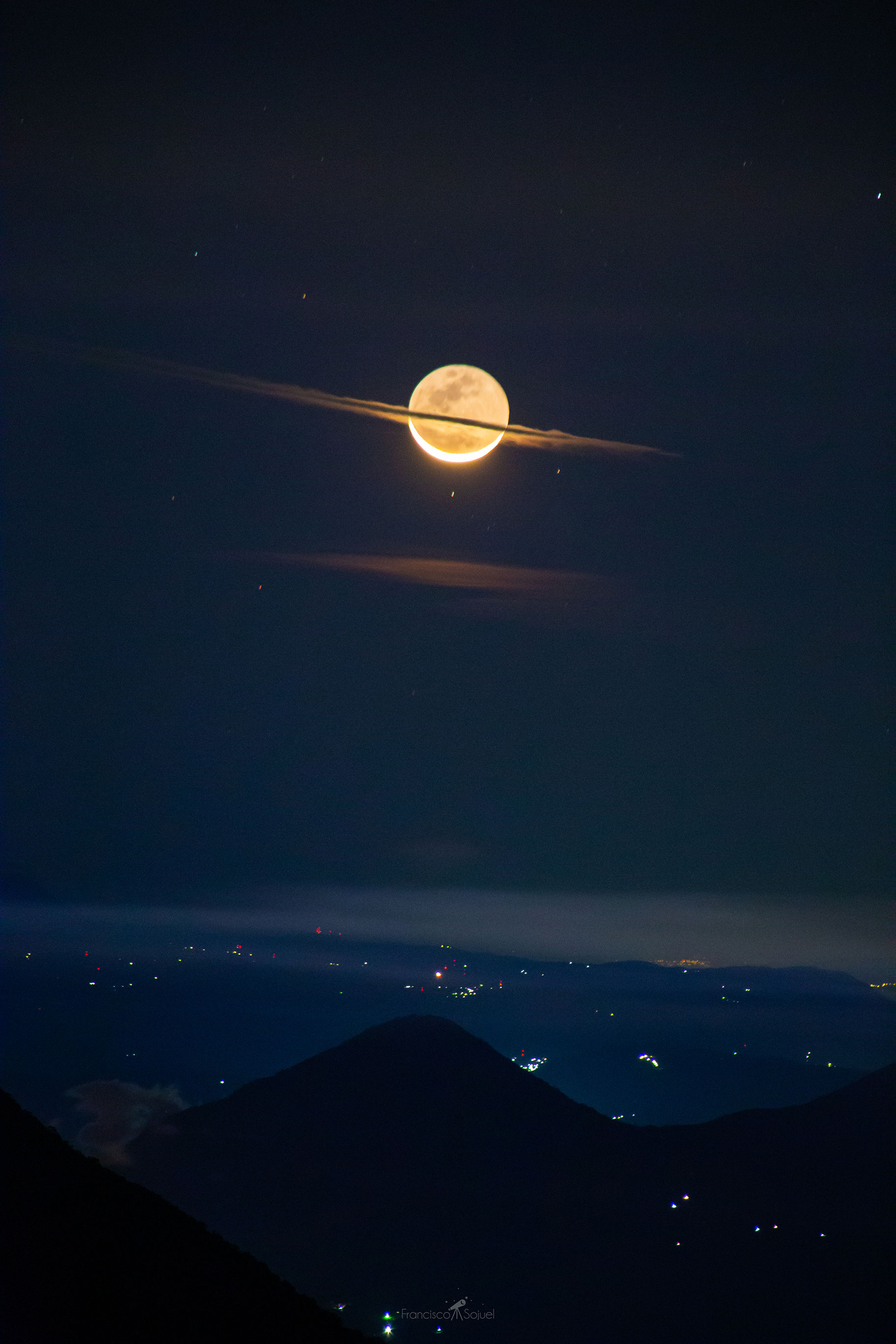 The Moon Dressed Like Saturn