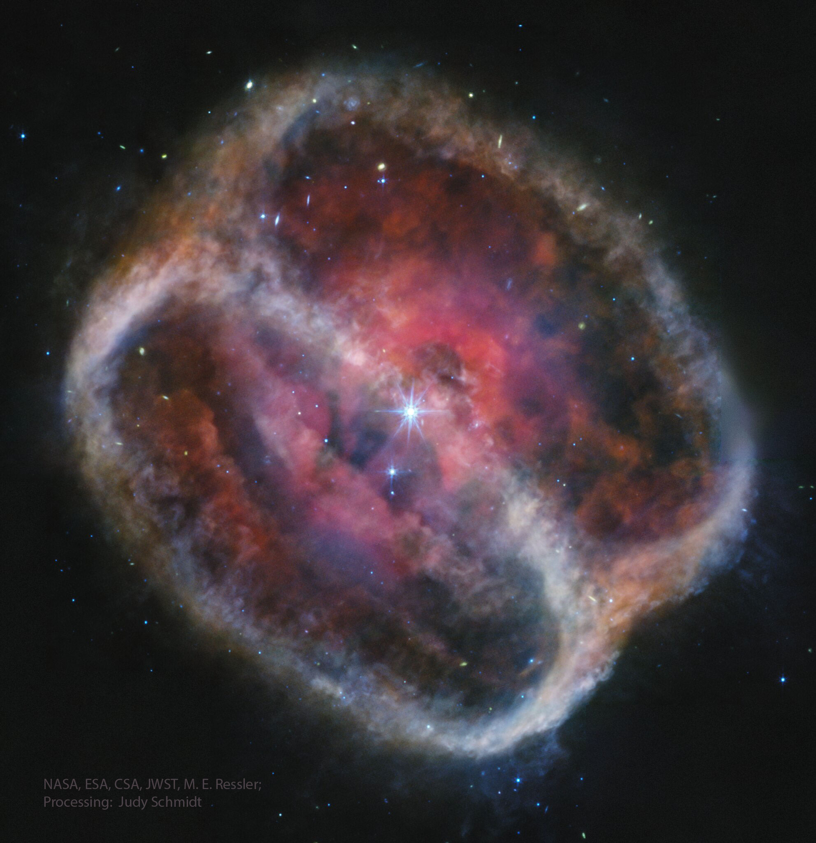 Planetary Nebula NGC 1514 from Webb