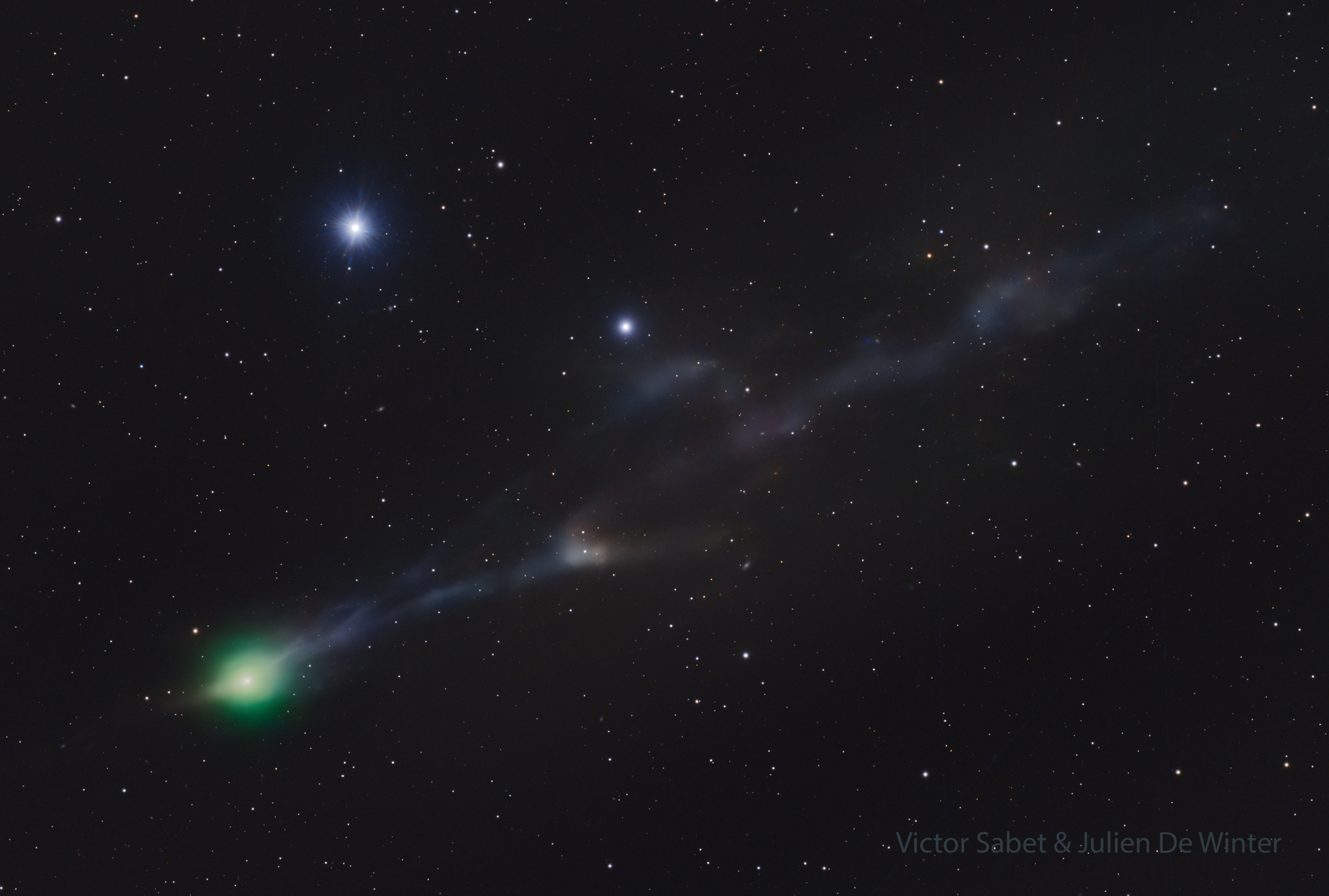3I/ATLAS: Tails of an Interstellar Comet