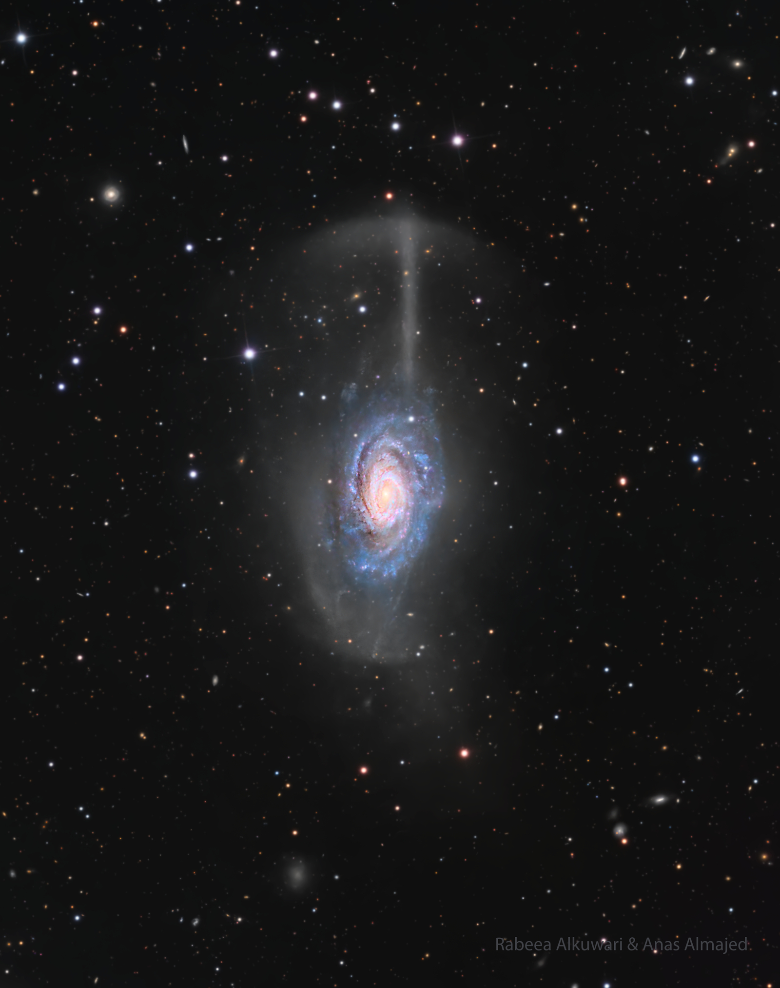 NGC 4651: The Umbrella Galaxy