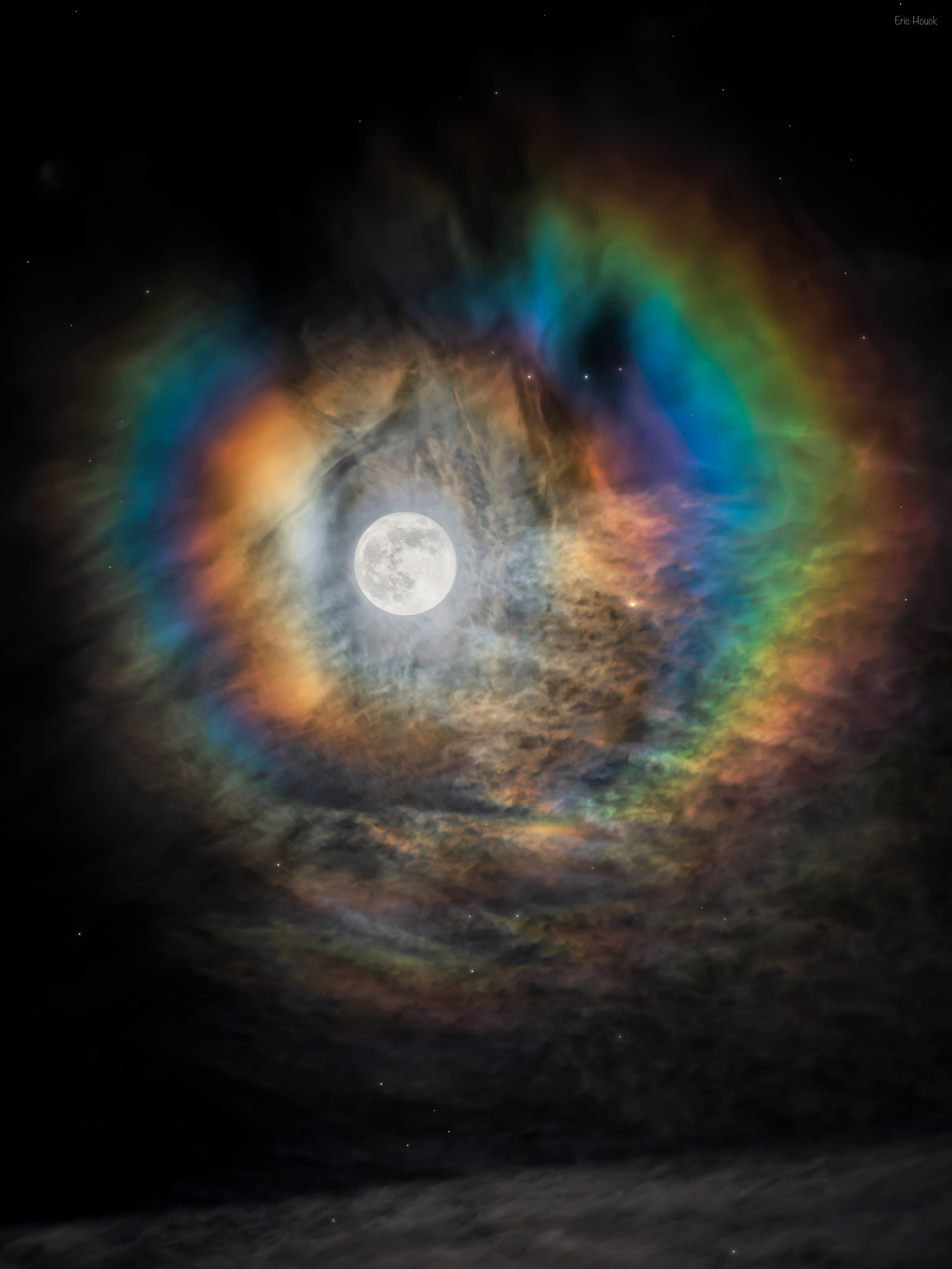 A Super Lunar Corona