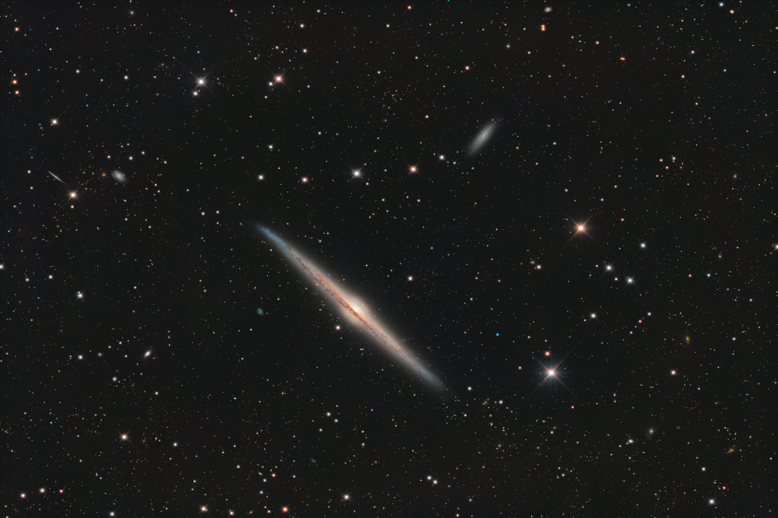 NGC 4565: Galaxy on Edge