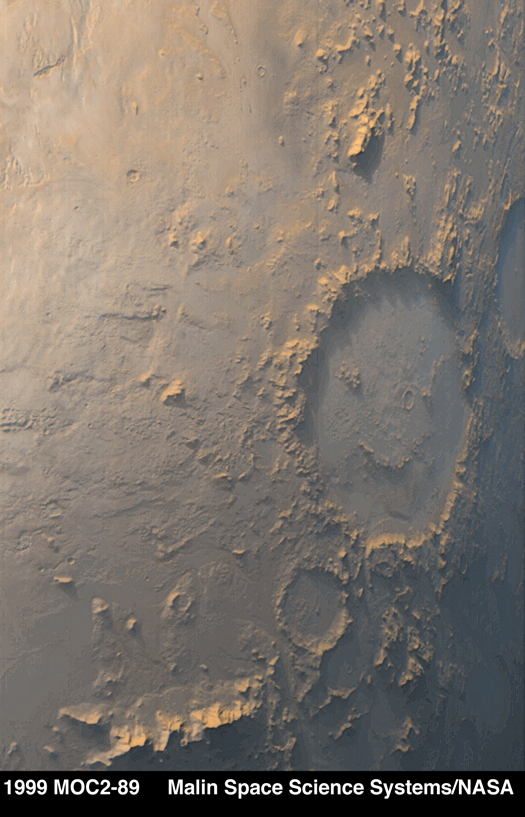 Galle: Happy Face Crater on Mars
