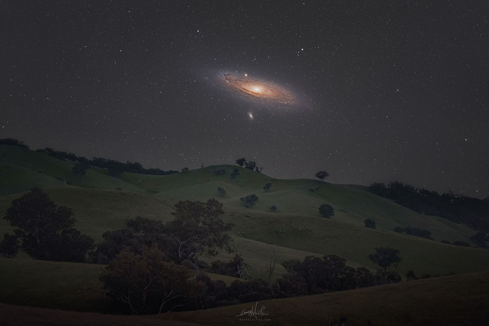 Andromeda in Southern Spring