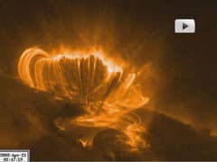Preview of An X Class Flare Region on the Sun