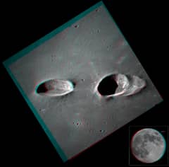 Preview of Messier Craters in Stereo