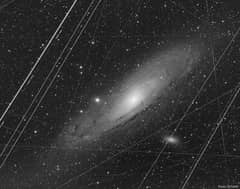 Preview of Andromeda before Photoshop
