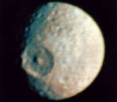 Preview of Mimas: Small Moon with A Big Crater