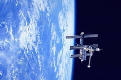 Preview of Space Station Mir Over Earth