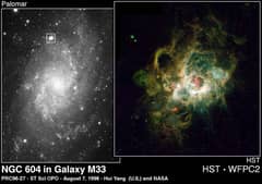 Preview of NGC 604: Giant Stellar Nursery in M33