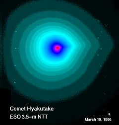 Preview of Near Comet Hyakutake's Nucleus