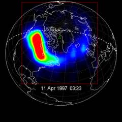 Preview of Solar Storm Causes X-Ray Aurora