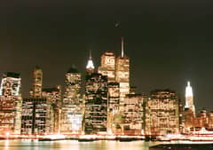 Preview of Comet Hale-Bopp Over New York City
